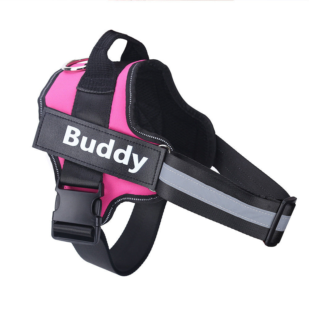 Personalized Dog Harness Vest – No-Pull, Adjustable, Safe