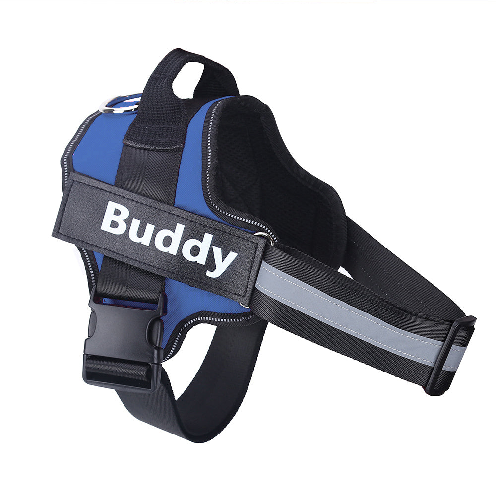 Personalized Dog Harness Vest – No-Pull, Adjustable, Safe