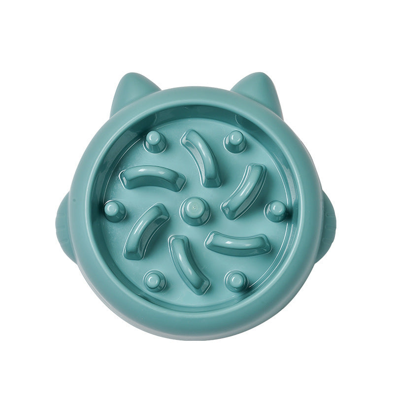 Slow Food Bowl Dog PP Material for Pets Minimalist