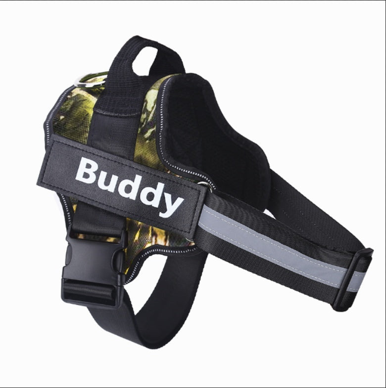 Personalized Dog Harness Vest – No-Pull, Adjustable, Safe