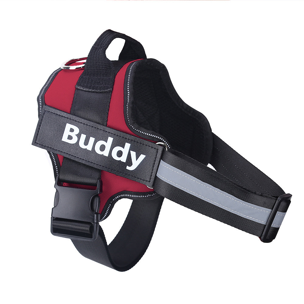 Personalized Dog Harness Vest – No-Pull, Adjustable, Safe