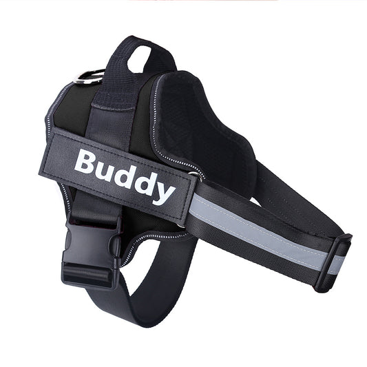 Personalized Dog Harness Vest – No-Pull, Adjustable, Safe
