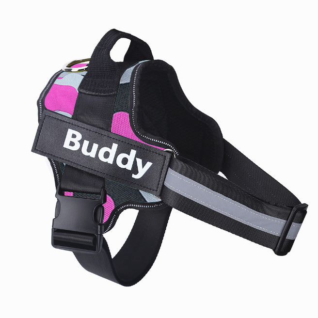 Personalized Dog Harness Vest – No-Pull, Adjustable, Safe