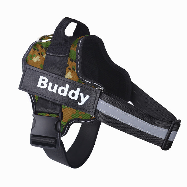 Personalized Dog Harness Vest – No-Pull, Adjustable, Safe