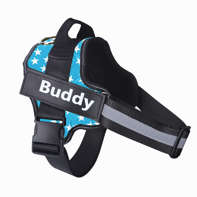 Personalized Dog Harness Vest – No-Pull, Adjustable, Safe