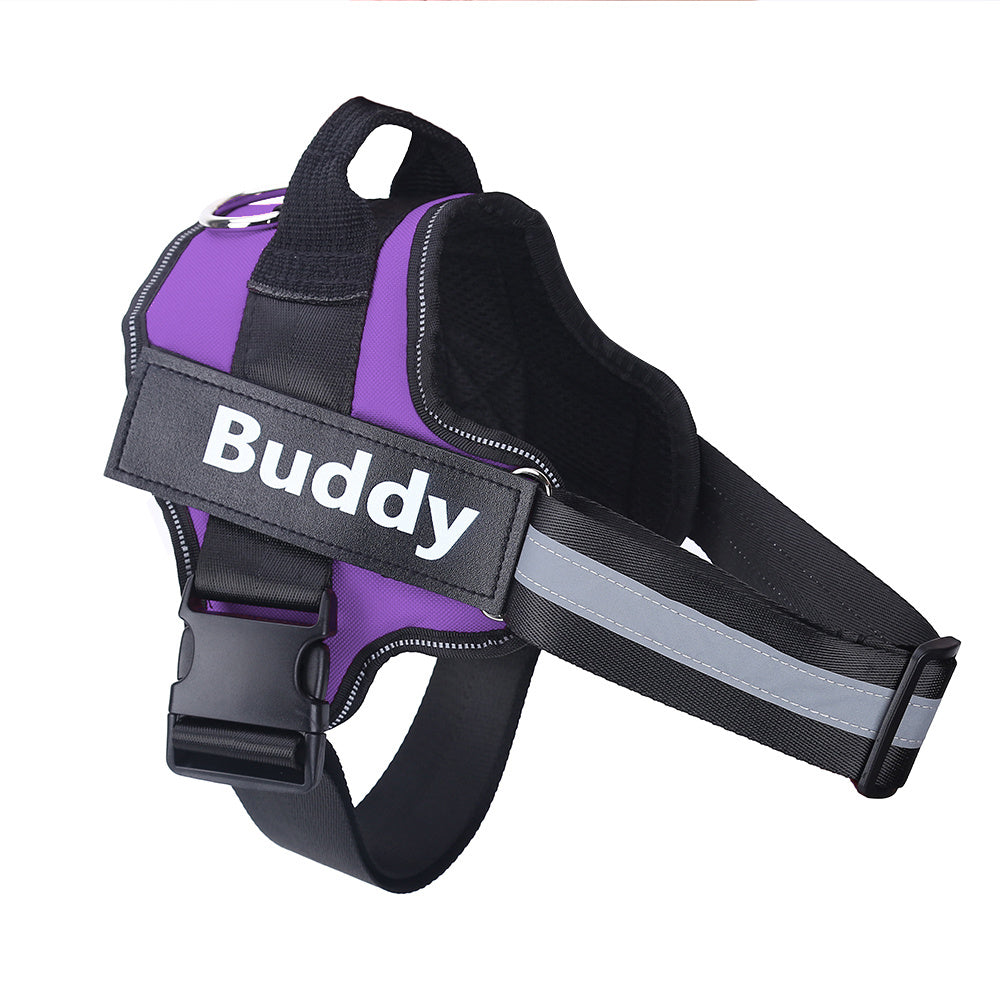 Personalized Dog Harness Vest – No-Pull, Adjustable, Safe